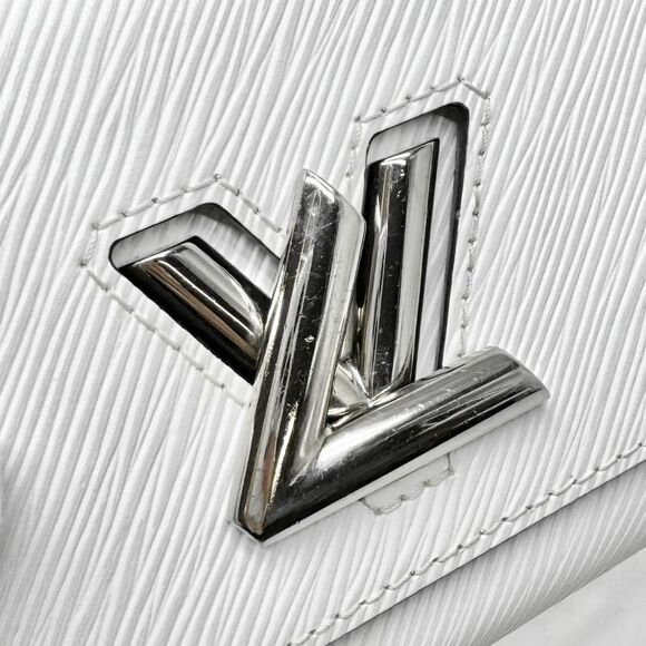 Louis Vuitton Twist Mini Twist Mini Bag Shoulder Bag Epi Electric White Silver - Picture 8 of 9